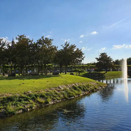 Acogedor En El Centro De Monforte Lägenhet *